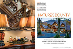 Timber Home Living, 2011 Annual Buyer's Guids, Nature's Bounty