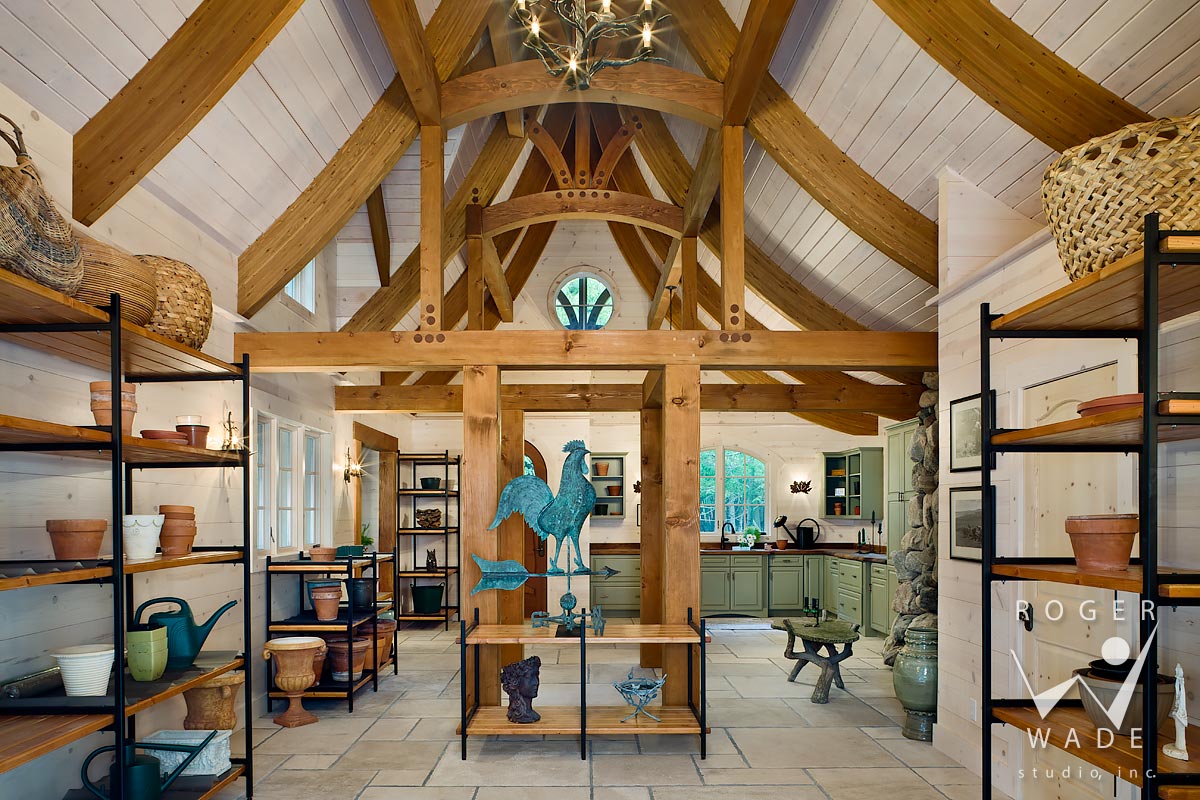 overall interior toward entry and potting area, harbor springs, wi